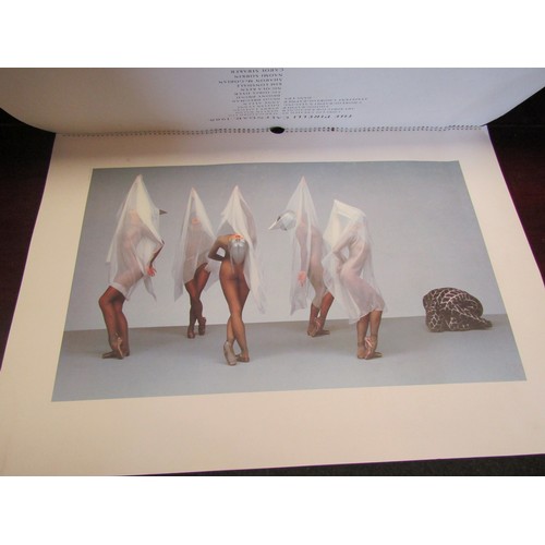 1093 - A Pirelli 1988 calendar with choreography and dancer theme