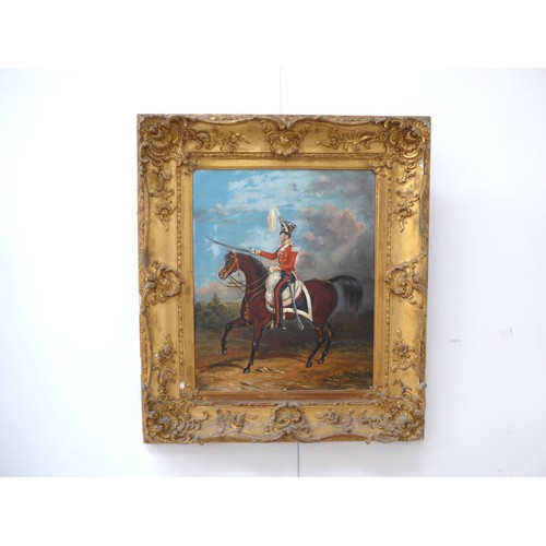 7044 - A 19th Century oil on canvas of The Sixth Earl of Plymouth, 12th Baron of Windsor (1789-1833) on hor... 