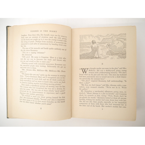 5110 - F. Scott Fitzgerald: 'Tender is the Night. A Romance.', New York, Charles Scribner's Sons, 1934, 1st... 