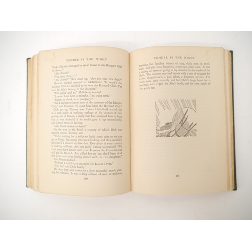 5110 - F. Scott Fitzgerald: 'Tender is the Night. A Romance.', New York, Charles Scribner's Sons, 1934, 1st... 
