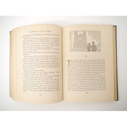 5110 - F. Scott Fitzgerald: 'Tender is the Night. A Romance.', New York, Charles Scribner's Sons, 1934, 1st... 