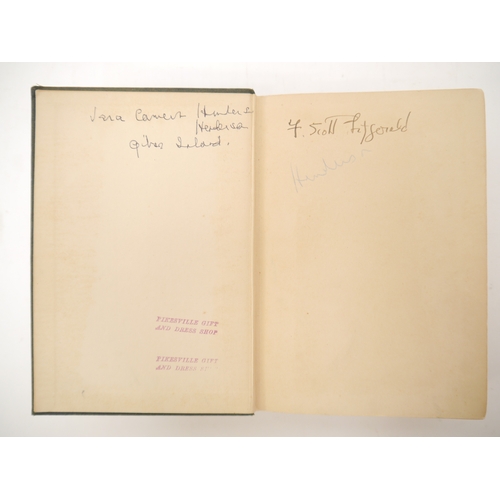 5110 - F. Scott Fitzgerald: 'Tender is the Night. A Romance.', New York, Charles Scribner's Sons, 1934, 1st... 