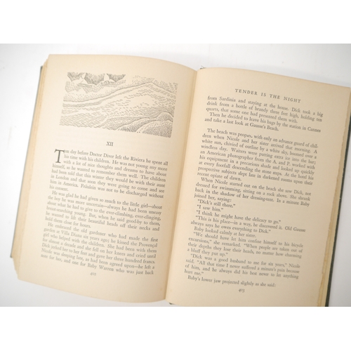 5110 - F. Scott Fitzgerald: 'Tender is the Night. A Romance.', New York, Charles Scribner's Sons, 1934, 1st... 