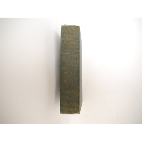 5110 - F. Scott Fitzgerald: 'Tender is the Night. A Romance.', New York, Charles Scribner's Sons, 1934, 1st... 