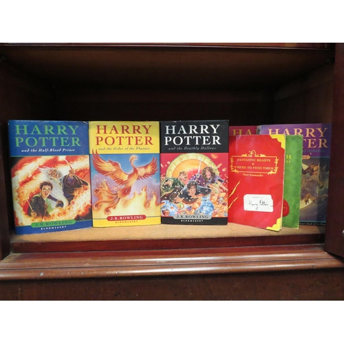 1238 - Three J. K. Rowling, Harry Potter volumes: Harry Potter and the Half-Blood Prince, Harry Potter and ... 