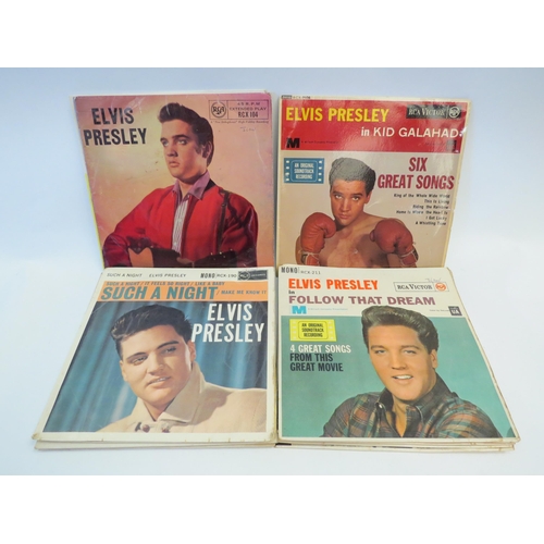 1339 - Fourteen Elvis Presley vinyl EPs