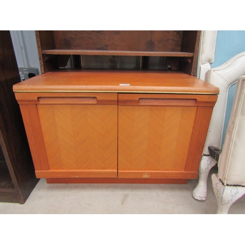 2325 - A G-Plan teak two door cupboard