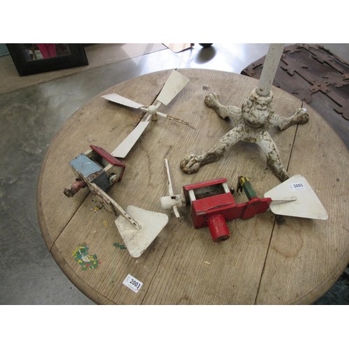 2005 - A selection of toy windmill parts