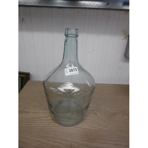 2075 - A small clear carboy