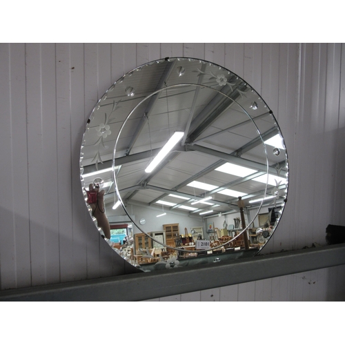 2101 - An Art Deco mirror