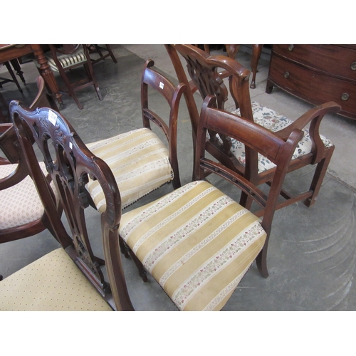 2144 - Two Georgian dining chairs