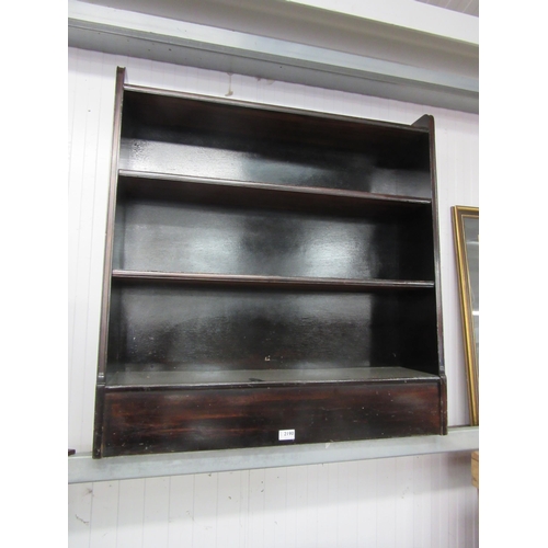 2190 - An oak bookcase