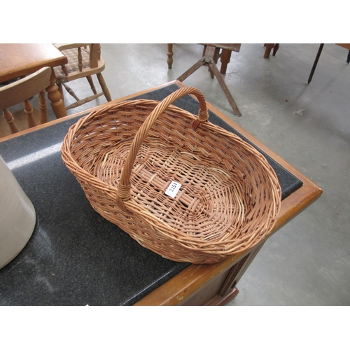 2251 - A wicker flower basket