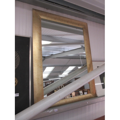 2336 - A modern gilt framed mirror