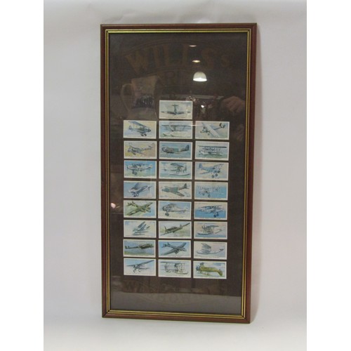 4453 - A set of Will's aeroplane cigarette cards, reproduction stamps including Victorian and foreign examp... 