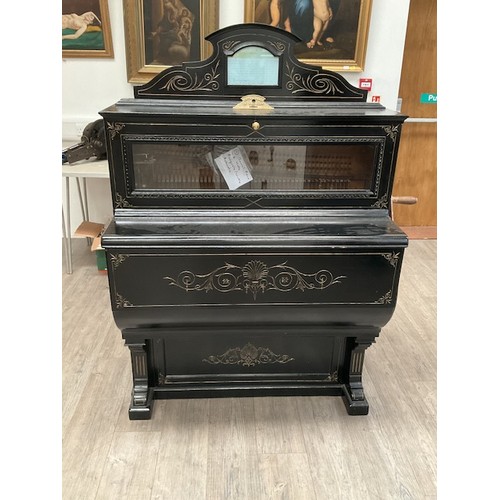 9006 - A Pasquale/Wintle 48 note automatic barrel piano, restored by A. O. Wintle and his East Anglian Auto... 