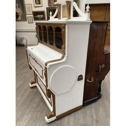 9007 - A 54 note Chiappa/Wintle automatic barrel piano. Coin-operated and probably originally built for, an... 