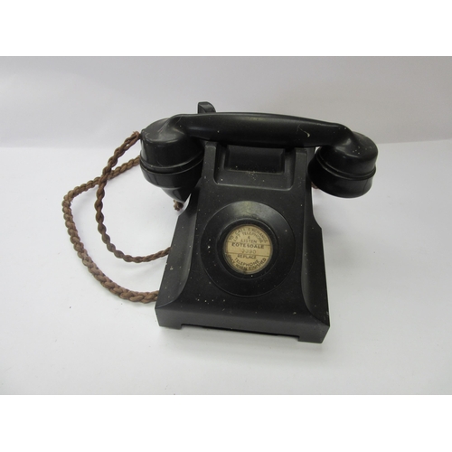 8136 - A bakelite 396LB telephone