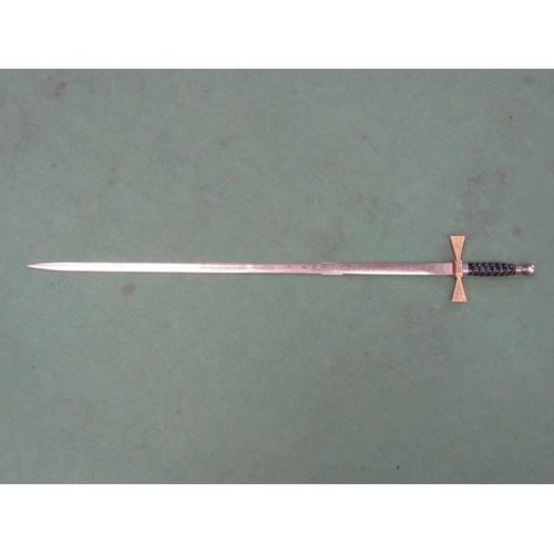 8220 - A Knights Templar masonic sword by Wilkinson