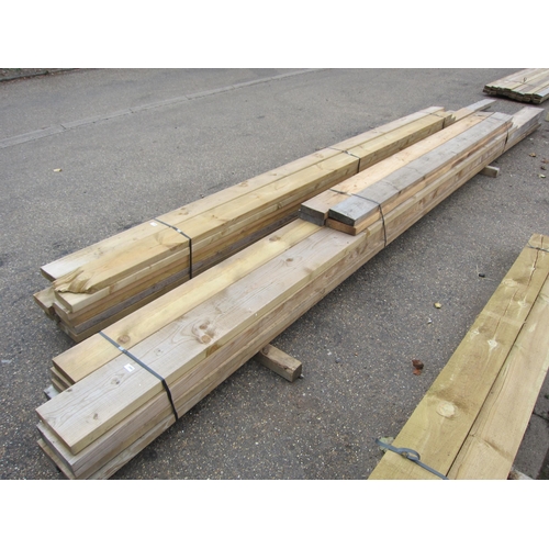 3443 - A quantity of mixed timber