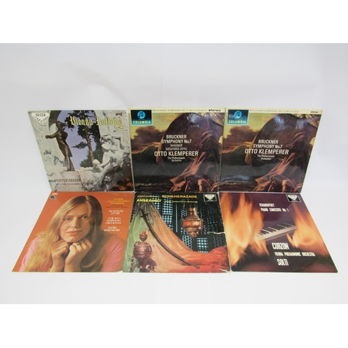 7072 - Classical- A group of six stereo pressing classical music LPs to include Kannertsbusch, The Vienna P... 