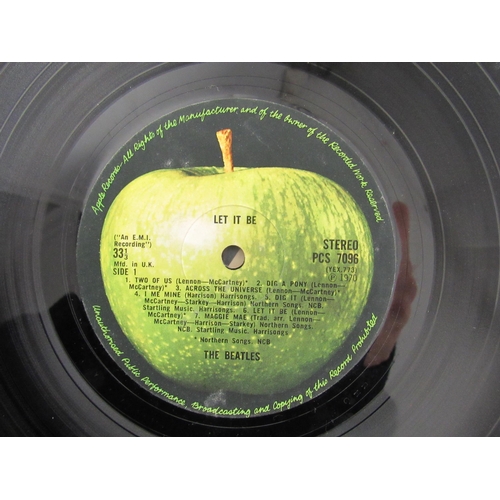 7091 - THE BEATLES: A collection of twelve LPs, Parlophone releases having black and yellow labels except w... 