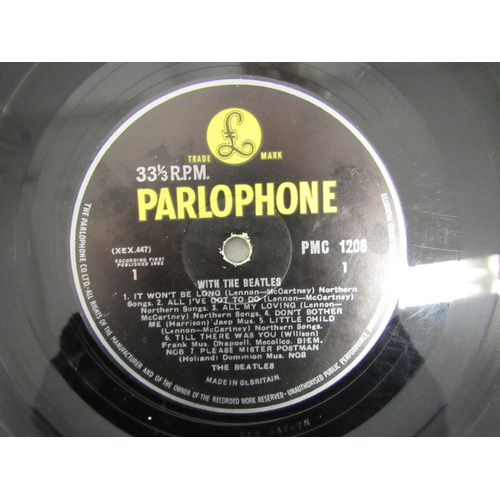 7091 - THE BEATLES: A collection of twelve LPs, Parlophone releases having black and yellow labels except w... 