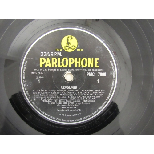 7091 - THE BEATLES: A collection of twelve LPs, Parlophone releases having black and yellow labels except w... 