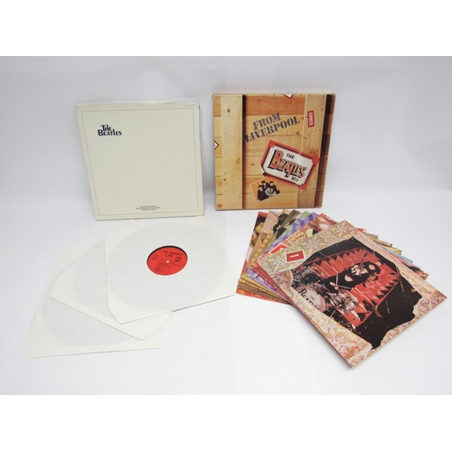 7158 - THE BEATLES: Two LP box sets to include 'From Liverpool- The Beatles Box' 8xLP set (SM701-SM708, vin... 