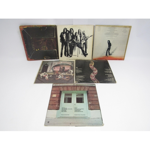 7050 - ALICE COOPER: A group of six LPs to include 'Schools Out' with panties (K 56007), 'Love It To Death'... 