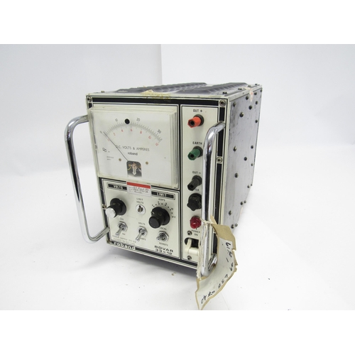 7384 - A Roband Electronics Ltd. Rovar 33-12 variable power supply unit