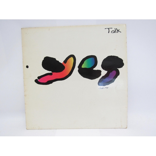 7049 - YES: 'Talk' LP, original 1994 UK pressing on Victory/London Records (828 489-1, vinyl and sleeve VG,... 