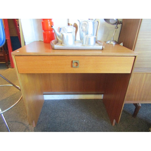 1027 - A G-Plan mid-20th Century teak dressing table, 71cm high x 76.5cm wide, 46cm deep