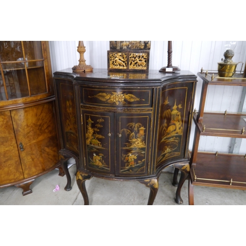 2116 - A 1920's Chinoiserie side cabinet