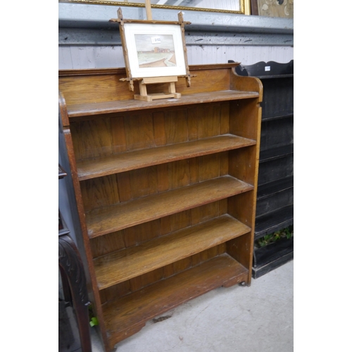 2151 - A 1920's oak five tier bookcase