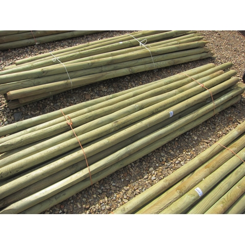 3208 - A quantity of timber stakes