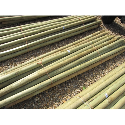 3209 - A quantity of timber stakes