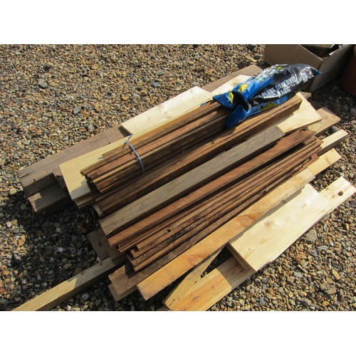 3297 - A quantity of mixed timber