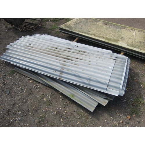 3434 - A quantity of plastic roofing sheets