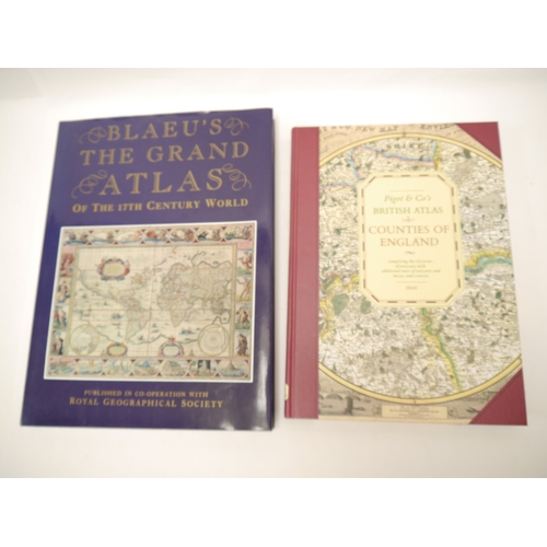 4036 - Two modern facsimile editions of earlier atlases, comprising 'Blaeu's The Grand Atlas of the 17th Ce... 