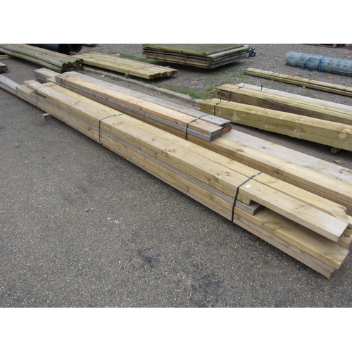 3189 - A quantity of mixed timber