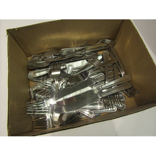 4472 - A set of stainless steel Judge cutlery