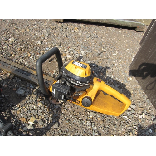 3333 - A JCB petrol hedge cutter