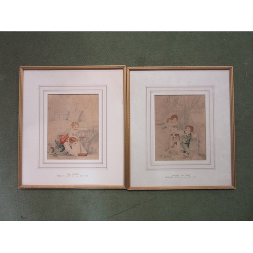 4316 - A pair of 19th Century pastels after Kate Perugini (1839-1929): 