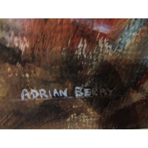 4051 - ADRIAN BERRY: An acrylic on board entitled 