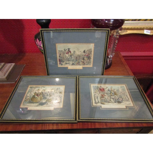 4068 - Three 19th Century John Leech etchings including 