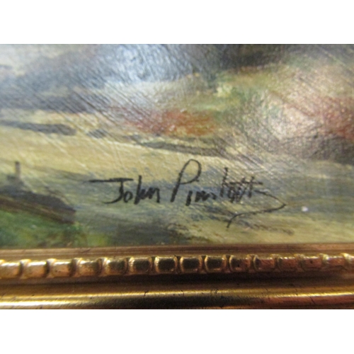 4094 - JOHN PIMLOTT: An oil on board entitled 