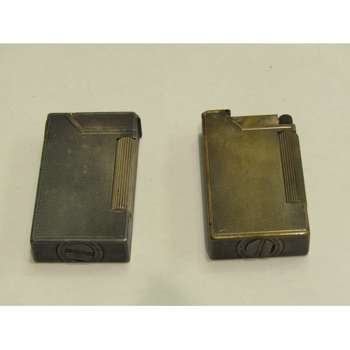 4440 - Two Dunhill lighters, both with patent 440072.  One a/f