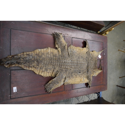 2265 - A Victorian crocodile skin