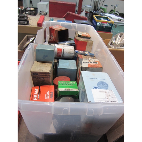 5051 - A quantity of boxed new old stock filters including some loose examples